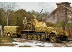 Trumpeter 1/35 3.7cm Flak 43 Selbstfahrlafette Sd. Kfz. 7/2 katonai jármű modell (TRU01527)