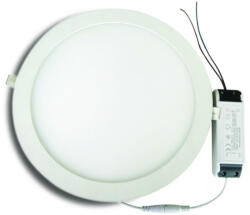 Delux LED panel kerek süllyesztett 24W 1800lm 3000K IP20 - deLux DEL1413 (DEL1413)