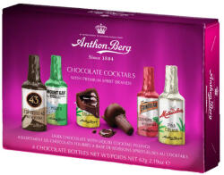 Anthon Berg Chocolate alkoholos csokoládépalack 4 db - 62g - kamraellato