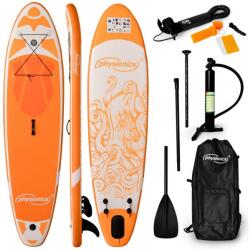 Physionics Placă cu vâsle gonflabilă + accesorii, 305 cm (SUP01-or)