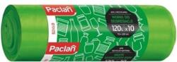 Paclan szemeteszsákok szegregációhoz zöld üveg, 70x100cm, 10 db-os készlet, 120 l (238405)