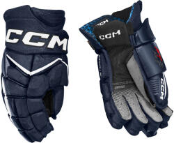 CCM JetSpeed FT8 Pro Navy/White Junior Hokikesztyűk 11 hüvelyk