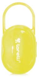 Lorelli Suport transparent cu maner pentru 2 suzete sau tetine, Lorelli, Yellow