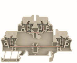 Weidmüller átmenő sorkapocs ZDK 2.5 (0, 05-2, 5mm2), 500V/20A, bézs 1674300000 (1674300000)
