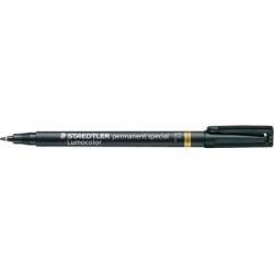 STAEDTLER Marker Lumocolor permanent F fekete speciális (319 F-9) (319 F-9) - aqua