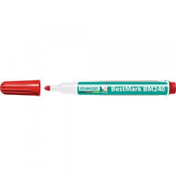Stanger Táblamarker BM240 kerek 1-3 mm piros (321031) (321031) - aqua