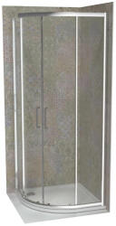  COPEN ATLAS PRO zuhanykabin R800x1950 mm, króm, 6 mm víztiszta (C-02-43R800)