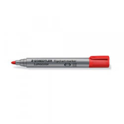 STAEDTLER Táblamarker Lumocolor flipchart kerek piros (356-2) (356-2)