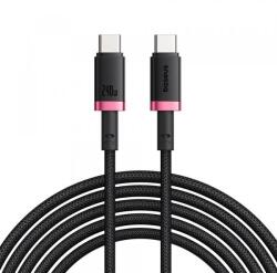 Baseus Cablu Date si Incarcare USB-C - USB-C Baseus Dura Series P10377803U03-01, 240W, 1m, Rosu