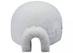 Deconline Xmas Iglu ház, havas ház - nagy - Karácsonyi falu kiegészítő fehér 27 cm (679499)