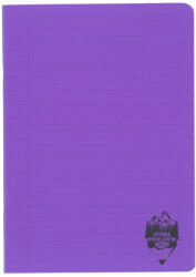 DACO Caiet tip 1 Daco, 24 file, 100 g/mp, coperta plastic, Mov (CT521/MOV)