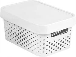 Keter INFINITY DOTS doboz 4, 5 L - fehér (04760-N23-00)
