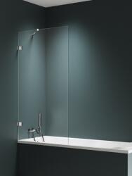 New Trendy Avexa Nickel Brushed paravan cadă 50 cm o piesă periat/sticlă transparentă EXK-8738 (EXK8738)