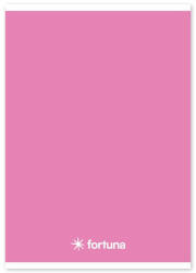 Fortuna Füzet vonalas FORTUNA Monocolor A/5 32 lapos rózsaszín - pepita