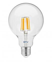 GTV bec cu led 1x8 W 3000 K E27 LD-G95FLE8-30 (LDG95FLE830)