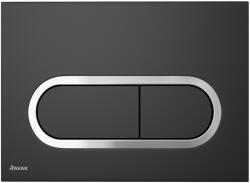 Ravak Chrome buton de spălare pentru WC negru X01797 (X01797)