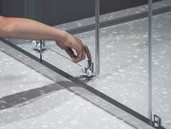 RAVAK Blix II uși de duș 80 cm culisantă alb mat/sticlă transparentă 1XM40E00Z1 (1XM40E00Z1)