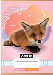 Nebulo Nebulo: Rókás mintás kockás füzet A/5 27-32 (NR-AM-A5-12347056)