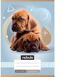 Nebulo Nebulo: Két kutya mintás kockás füzet A/5 27-32 (NR-AM-A5-12347070) - innotechshop - 190 Ft
