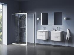 RAVAK Blix II zuhanyfal 100 cm fehér matt/átlátszó üveg 9BMA0E00Z1 (9BMA0E00Z1)