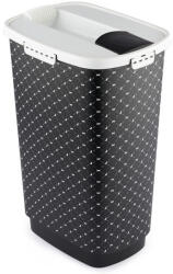 Rotho Cody Műanyag Táptartó 50 L - Fekete / Állatmintás