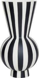 OYOY Toppu Ваза, 28 см, черно-бяла (L301173)