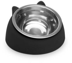 Yummie Etetőtál Macskáknak - 165 x 100 mm, Fekete