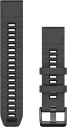 Garmin QuickFit 22 mm óraszíj - szilikon - grafit/fekete