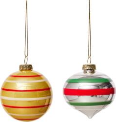 OYOY Vintage Christmas No. 3 Коледни топки, 2 бр (L301343)