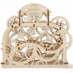 UGears 3D mechanikus modell Színház, Ugears, 70 db, 21.3×18.9×7.7cm (70002)