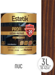 Estetik Profi Lazura lemn ESTETIK PROFI 3L NUC, protectie avansata UV (ESTKPROF-NUC-3L)