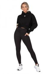 Gorilla Wear - Tracey Cropped Hoodie - Női Cropp Pulóver - Fekete