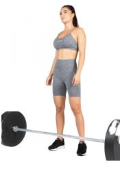 Gorilla Wear - Quincy Seamless Cycling Shorts - Női Varrásmentes Biciklis Rövidnadrág - Szürke