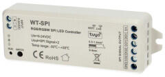 Skydance WT-SPI, távirányítható LED szalag vezérlő SPI digitális LED szalaghoz (futófény) (RGB, RGBW), RF+Wi-Fi (SkyDance WT-SPI)