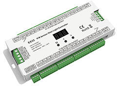 Skydance SkyDance ES32, Lépcsővilágítás vezérlő egyszínű LED szalaghoz és SPI digitális RGB szalaghoz (5-24V - 1A/csatorna) 32 csatornás (SkyDance ES32)
