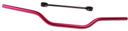 Leoshi Ghidon moto Leoshi, prindere 22mm, material aluminiu, culoare rosu (AW5112)