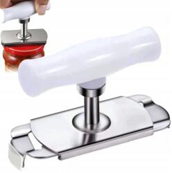 SuperButelki Univerzális 2 Az 1-BEN Üvegnyitó Kupakokhoz, Fedőkhöz És Tetőkhöz (OTWIERACZ DO SŁOIKÓW BUTELEK NAKRĘTEK)