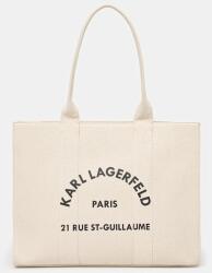 Karl Lagerfeld kézitáska - bézs Univerzális méret - answear - 41 290 Ft