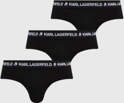 Karl Lagerfeld alsónadrág 3 db fekete, férfi - fekete S - answear - 17 990 Ft
