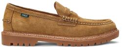 Ralph Lauren velúr mokaszin Jett Penny bézs, férfi, 803961421002 - bézs Férfi 42