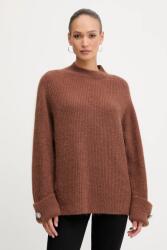 PINKO gyapjúkeverék pulóver - barna M - answear - 129 990 Ft