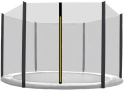 AGA Külső védőháló 366 cm átmérőjű trambulinhoz 6 rudas AGA MR1512OUT-6Black - Fekete (K42) - inlea