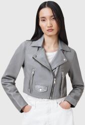AllSaints bőrdzseki ELORA - szürke 42