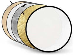 Godox Derítőlap - 80cm 5 az 1-ben (arany, soft arany, ezüst, fehér, áteresztő) (D39830)