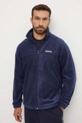 Columbia sportos pulóver Steens Mountain 2.0 sötétkék, sima, 1476671 - sötétkék S