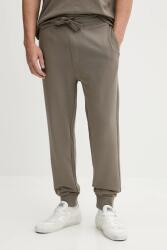 HUGO BOSS pamut melegítőnadrág fekete, sima, 50489617 - zöld M - answear - 27 990 Ft