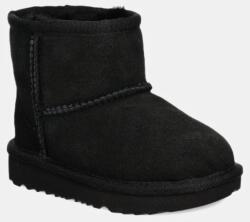 Ugg gyerek hócipő velúrból CLASSIC MINI II fekete, 1017715T - fekete 23.5