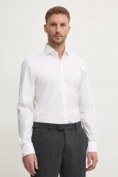 HUGO BOSS ing férfi, olasz galléros, fehér, regular, 50479915 - fehér 42