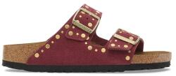 Birkenstock papucs velúrból Arizona Rivet piros, 1030463 - piros Női 40