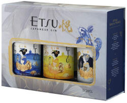 Etsu Gin Szett 3x0.2l